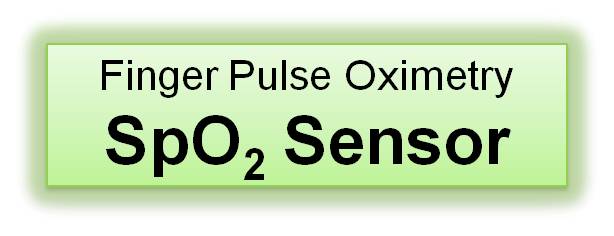 Pulse Oximetry SpO2 Transmittance Finger Sensor